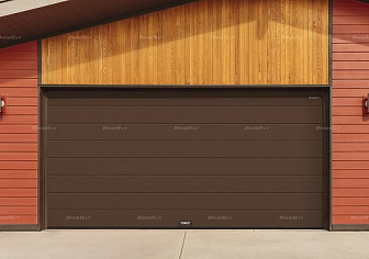 Гаражные секционные ворота серии rsd02 3200 Х 3200